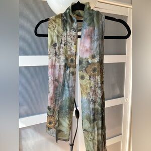 Floral Sheer Scarf